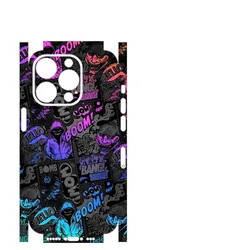 Full Coverage Colorful Phone Stickers Film For iPhone 17 1615 13 14 Pro Max Back Skins Sticker For iPhone13 Mini Cover Body Film