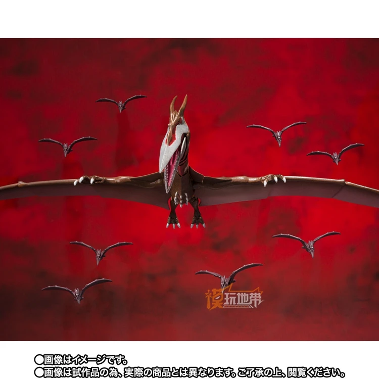 Bandai Shm S.h.monsterarts Rodan 2021 Action Figures Model Japan Anime Model Kit TOYS