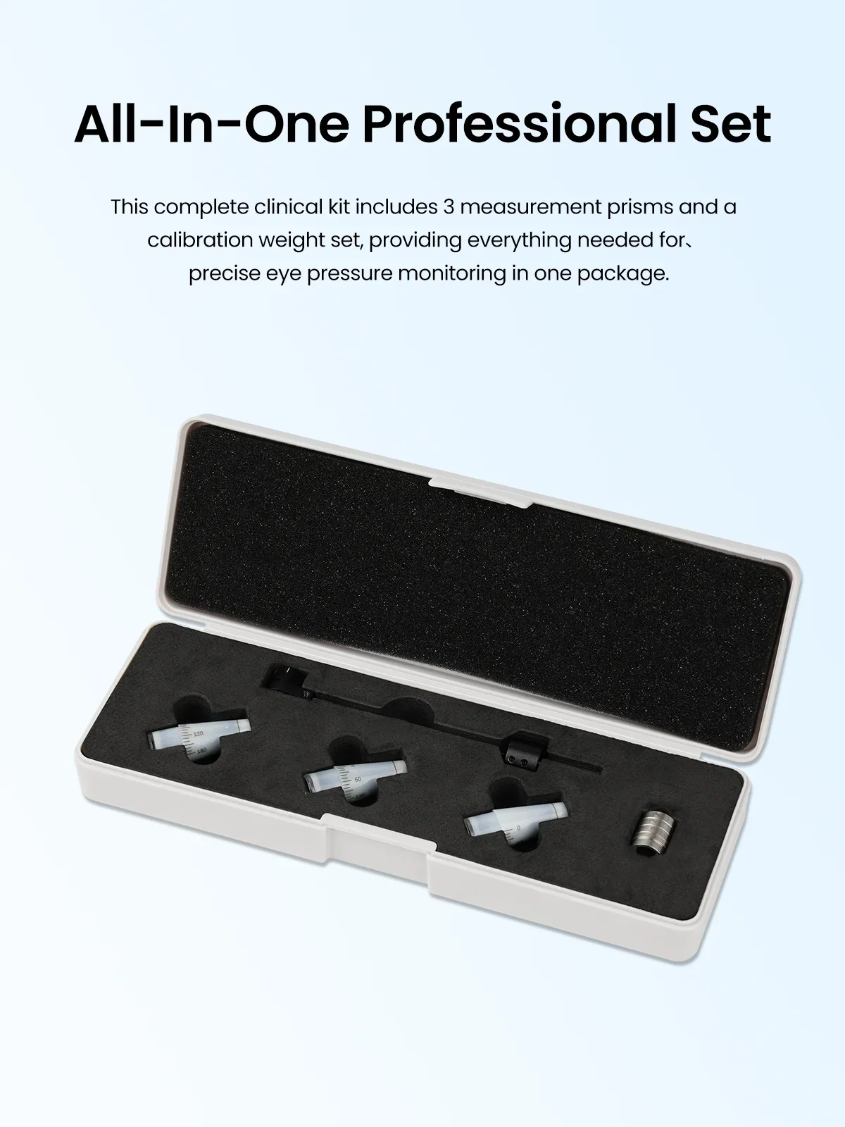 AIST GT-600 Auto Applanation Tonometer Portable for Intraocular Pressure IOP Measurement Ophthalmology Medical Device with CE