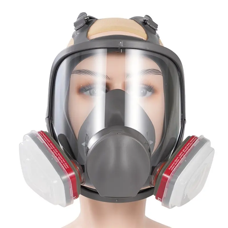 AAAEL-Anti-Fog Chemical Respirator 6800 Full Face Mask For Acid Gases And Welding Protection