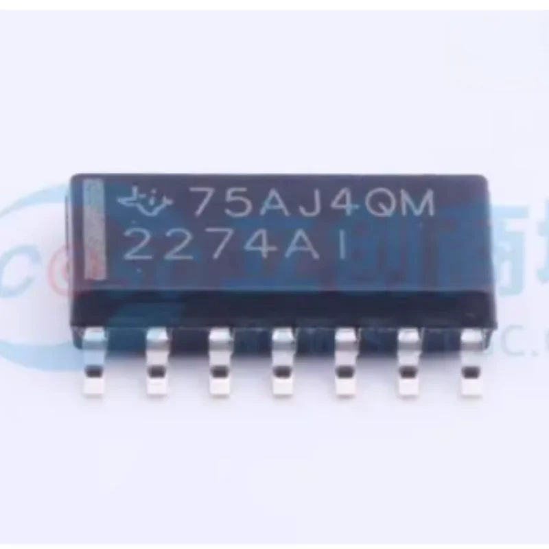 10PCS TLC2274AIDR Quad Low Noise Precision Operational Amplifier Op‑Amp SOIC‑14 SMD IC Chip