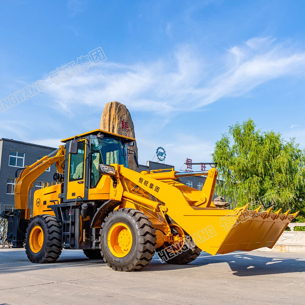 6T バックホーローダー 4WD 92KW バックホー掘削機 - Tractor Backhoe のレビューと価格