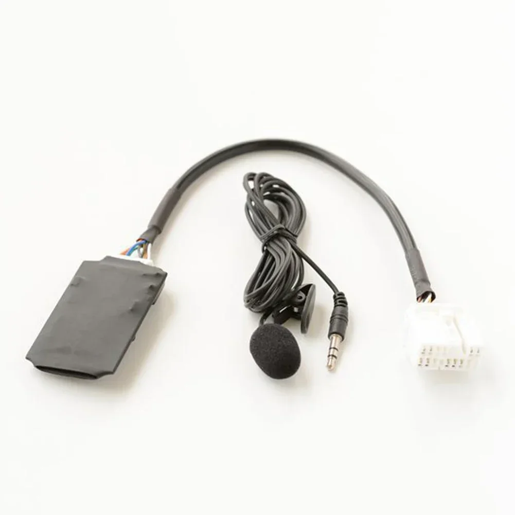 

1 Set Vehicle Interface Adapter Music Aux Module With Mic For Accord ABS Plastic 12V Auto DC Car Audio Stereo Accessories