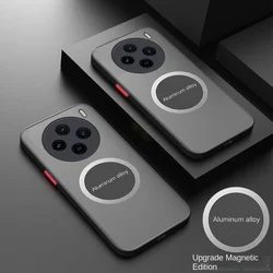 For VIVO X200 Pro Case Hard PC Transparent Matte Magnetic Protective Back Cover Case For VIVO X200 Pro Mini X200Pro Phone Shell