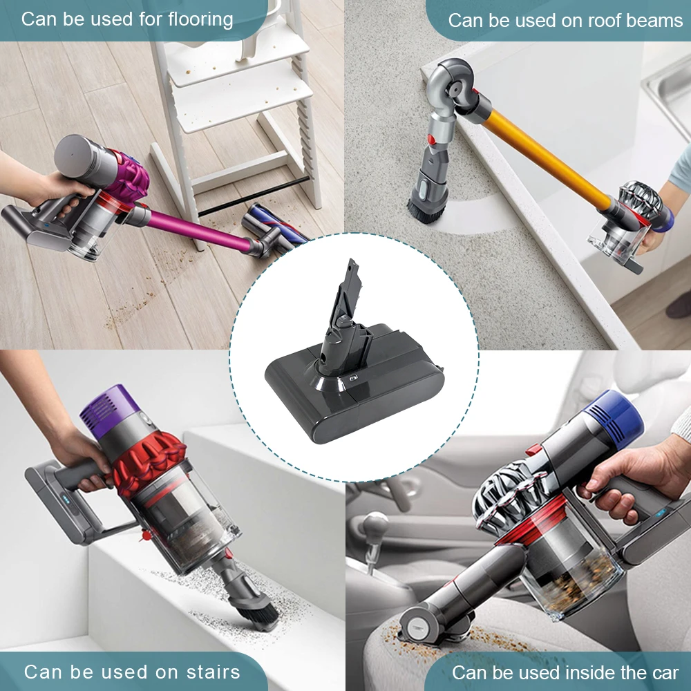 For DYSON 21.6V Battery v7 3.0Ah Li ion Battery For 21.6V Rechargeable Electric Tool Battery