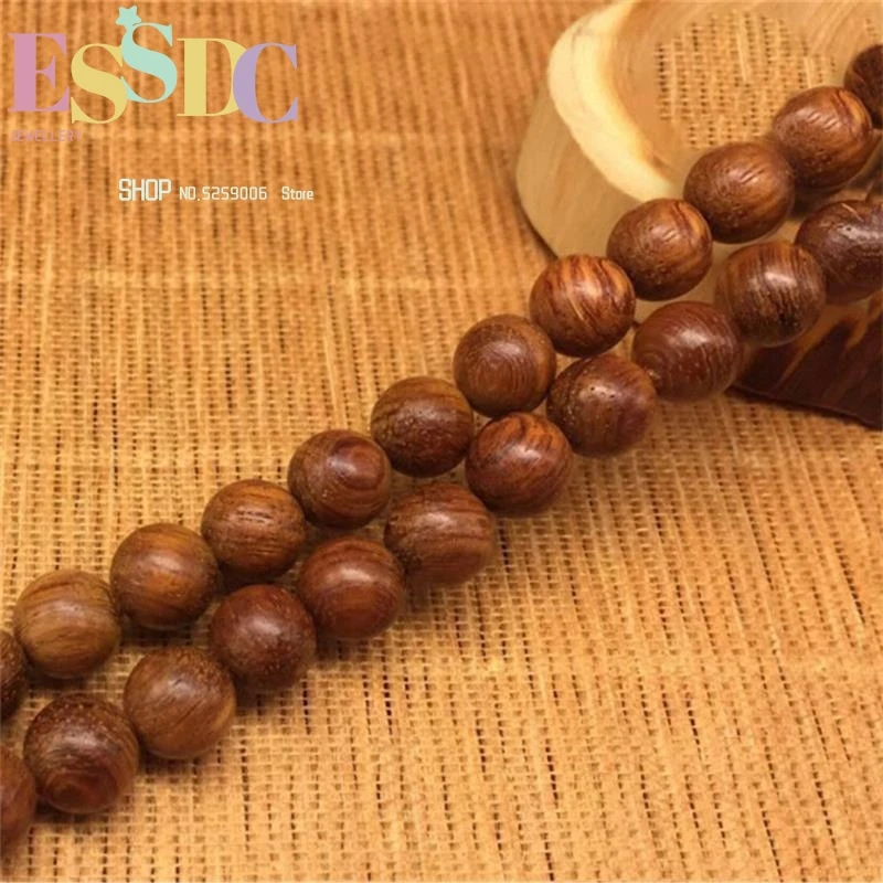 Wholesale Burma Grass Flower Pear Wood Prayer Beads Bracelet 108 Mala  String Hot Sale Shops Gift Popular Hand Ornaments