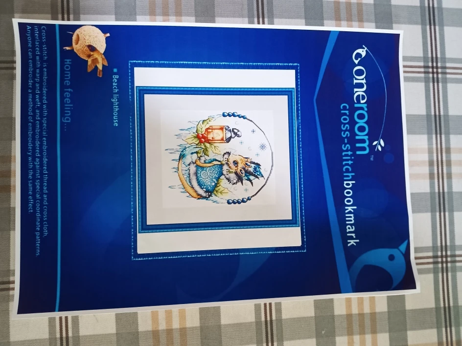 Kreuzstich-Stick-Kits, Kreuz stich faden, Zahnseide faden, Garten regal, Geschenk, 45-33 – Detail 8
