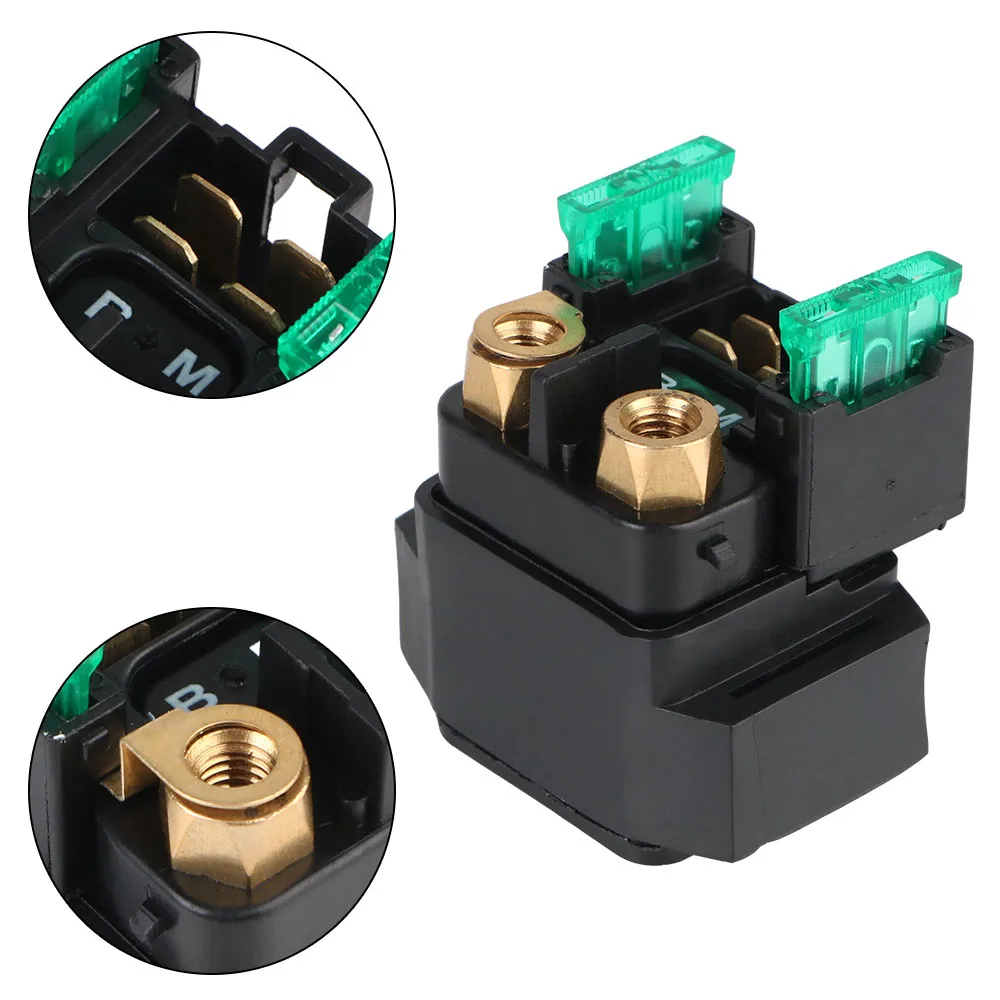 For Yamaha YFM250 350 400 450 660 Motorcycle Electrical Starter Ignition Key Switch Solenoid Relay Switches