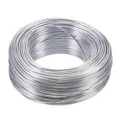 500g Aluminum Wire, Silver, 2.0mm; About 55m/500g