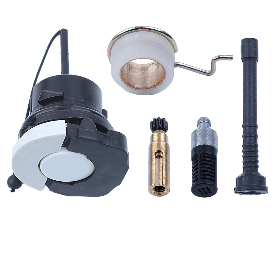Oil Pump Worm Gear Oil Filter Line Oil Cap Oil Line fit Stihl 021 023 025 MS210 MS230 MS250 Chainsaws