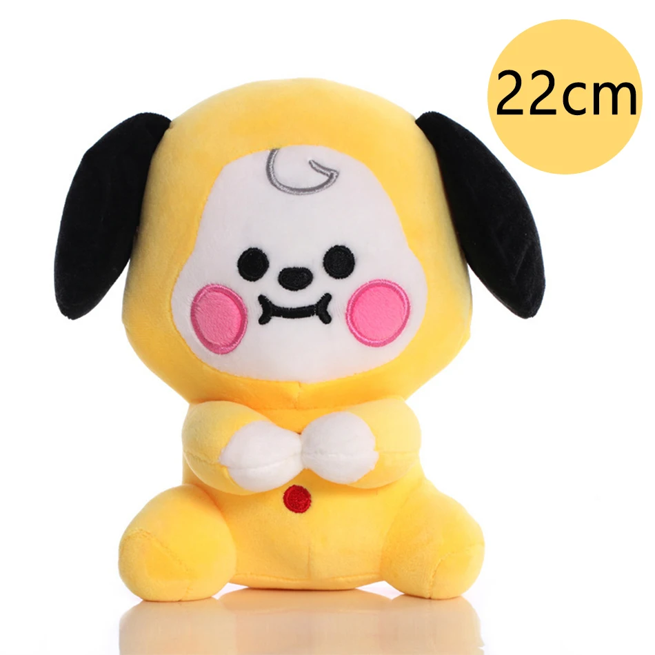 Heißer B-T-21 Plüschtier-Rucksack-Anhänger: Tata, Koay, Shooky, Mang, Cooky Cartoon-Tierfigur für Schlüssel, Handy und Büro – Perfektes Geschenk für Freunde