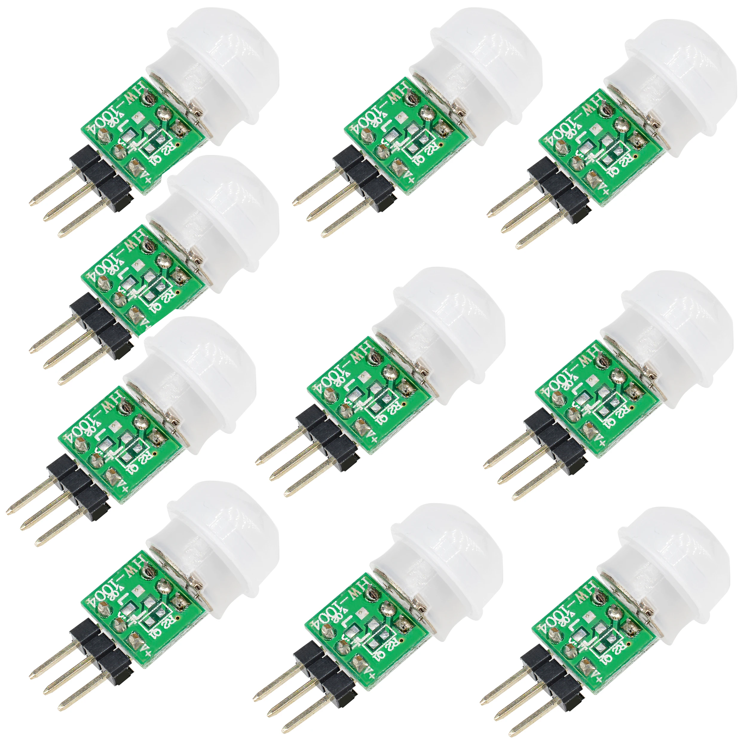 10PCS Pyroelectric Infrared PIR Motion Human Sensor Mini IR Automatic Detector Module AM312 Sensor Board