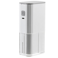 Portable Rechargeable Coffee Grinder,Ceramic Burr Electric Coffee Maker For Travel,Coffee Bean Grinder For Home Use-AT36