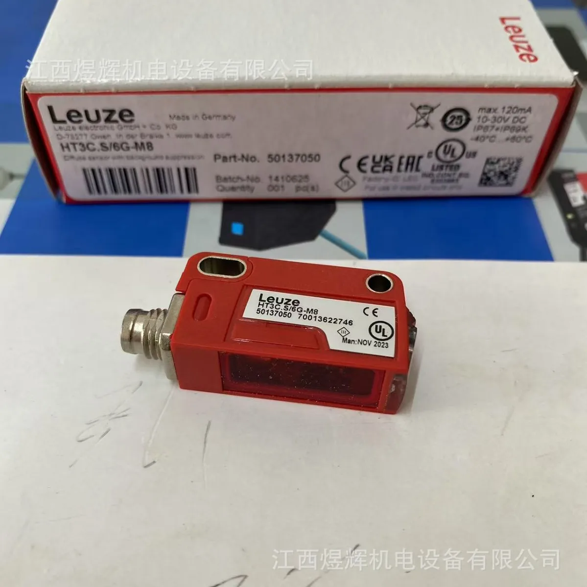 Leuze Labor Easy Test, Diffuse Reflection Photoelectric Sensor HT3C. S/6G-M8 Original Genuine