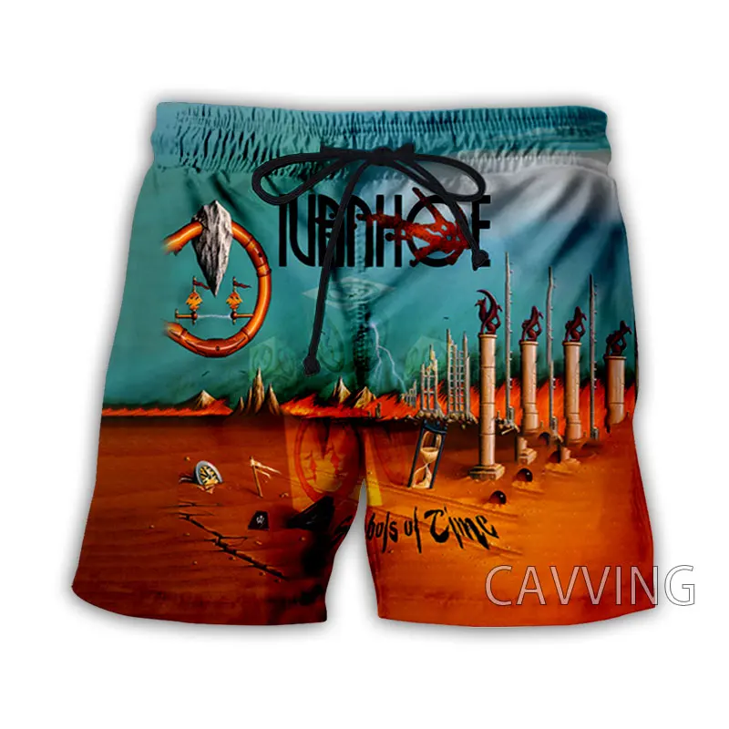 CAVVING-Shorts de plage College en 3D Ivanmangez Band pour femmes et hommes, Streetwear d'été, Shorts décontractés à séchage rapide, Shorts de survêtement