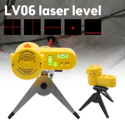 Livello Laser multifunzione 4 In 1 righello di livello domestico righello Laser di misurazione con strumenti di livello orizzontale Ertical per treppiede rotante