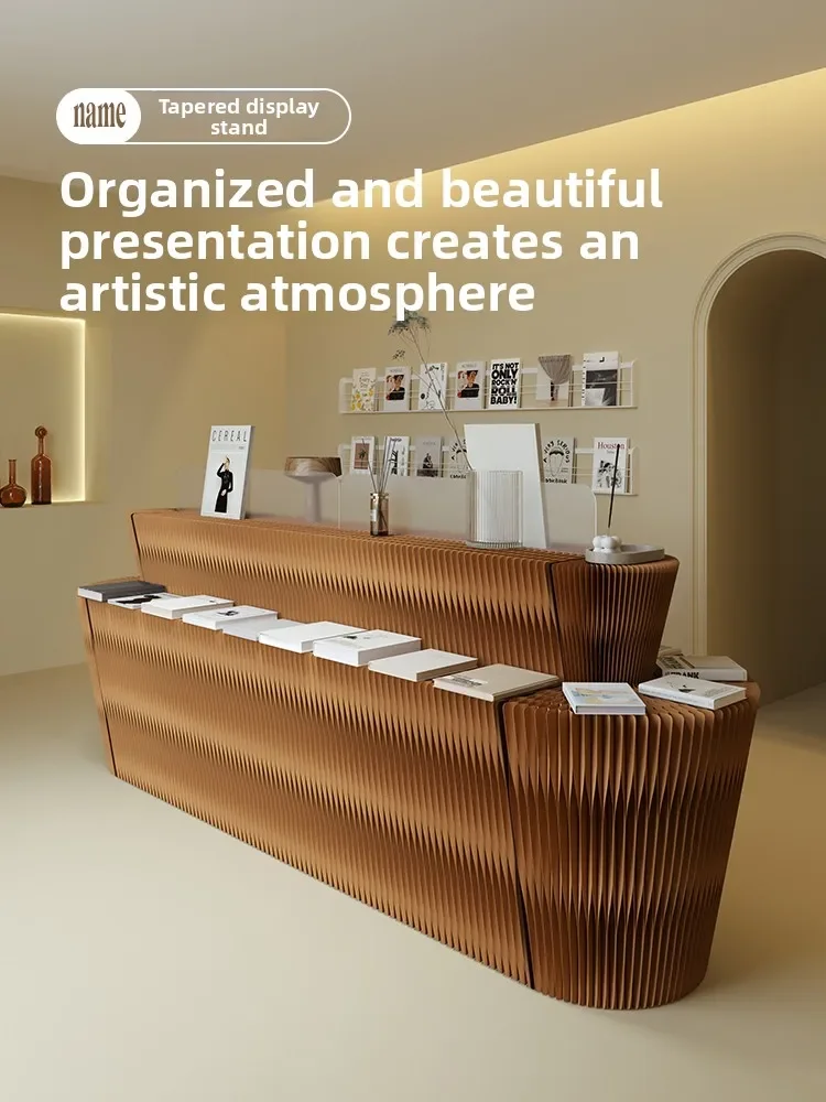 Display rack decoration rack floor-to-ceiling commercial display cabinet exhibition shelf folding multi-storey island booth