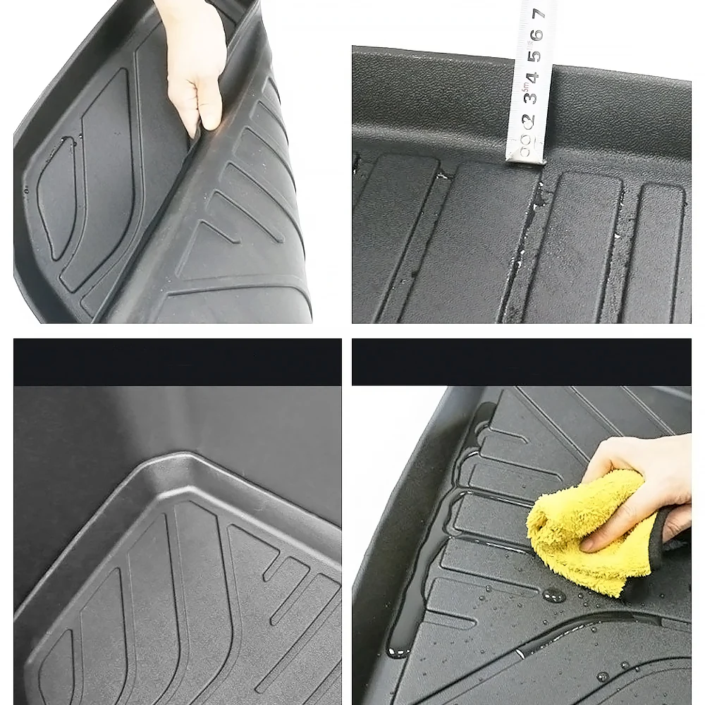 For BYD Seal EV 2024 2023 Car Front Trunk Mat Rear Trunk Mats Modification Waterproof Organizer Tray Carpet TPE Car Accessories