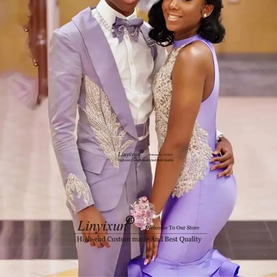 Design Version Suits For Men Groom Luxury Beaded Wedding Tuxedo Male Prom Blazers Hombre Customized trajes elegante para hombres