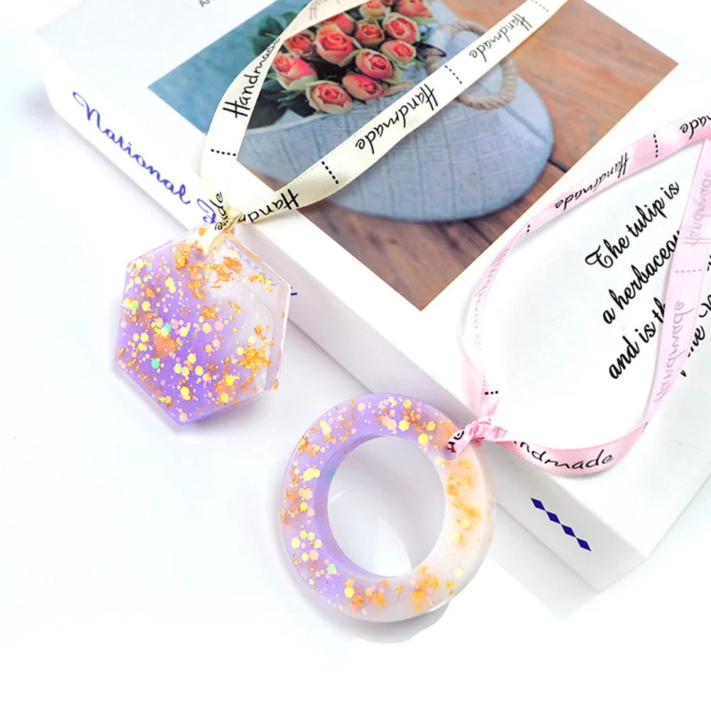 

1 set 1 Set Car Hanging Diy Tool Reusable Key Chain Casting Epoxy Jewelry Craft Diy Art Key Chain Pendant Mold Mold Kit