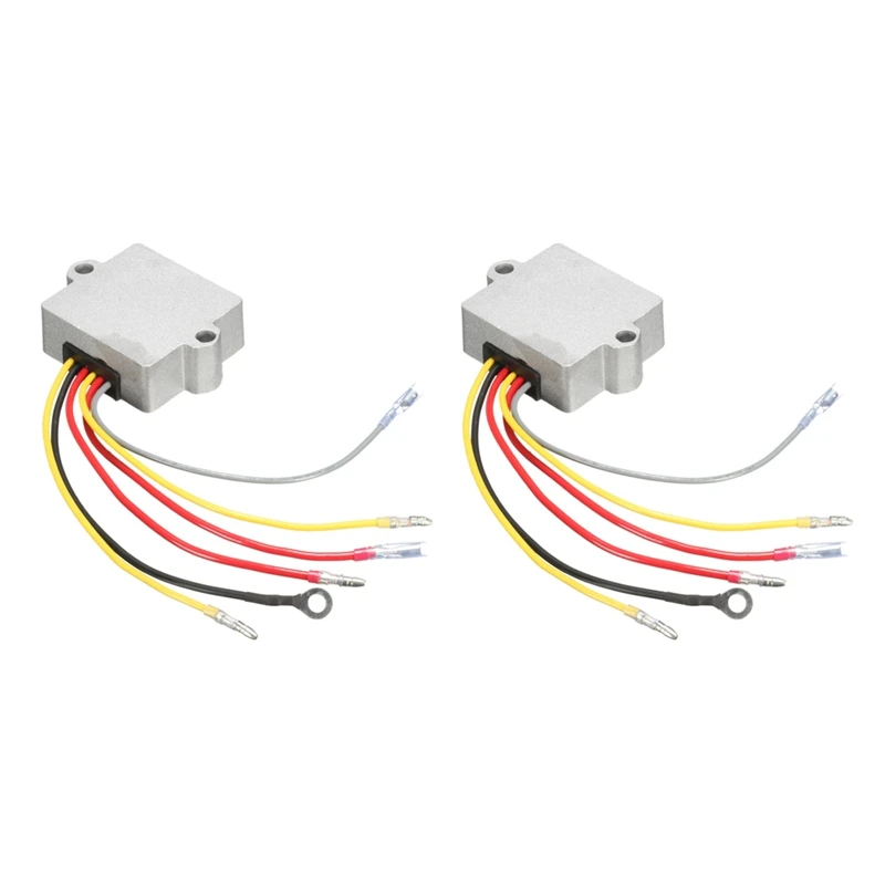 

2X Voltage Regulator For Mercury Mariner Outboard 6 Wire 815279-3 883072T Motorboat Modification Accessories