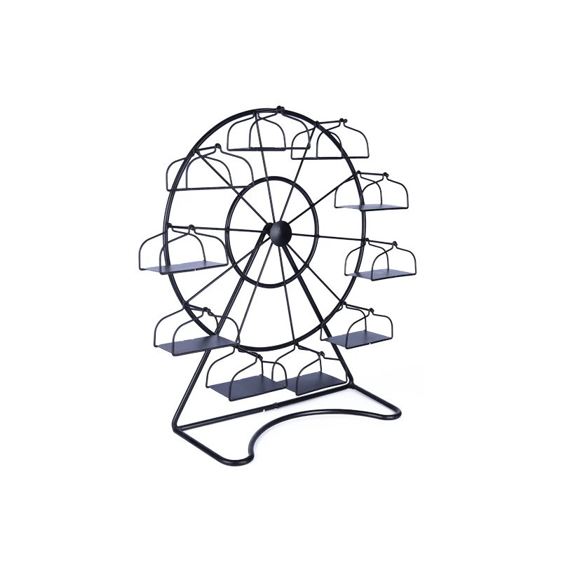 Ferris Wheel Barbecue Rotary Rack Creative Hot Pot Special Personality Dim Sum Plate Tableware