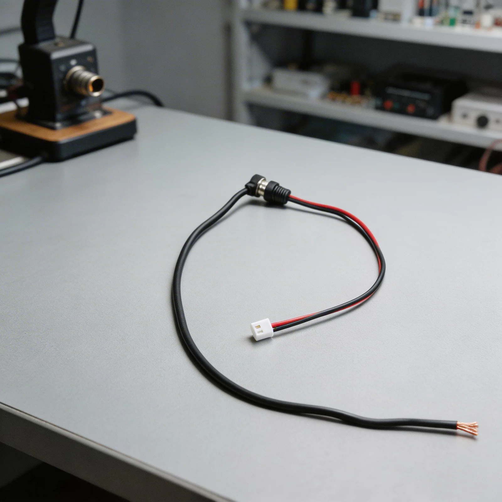 2.8A 12V Magnetic Head Charging Cable with ABS Construction and DC/DC Round Interface for Wearable Devices and Portable Power