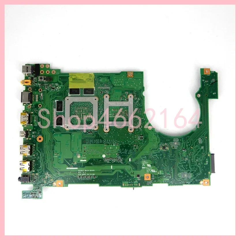 N550LF Wtih i7-4500U CPU GT745M-V2G GPU Notebook Mainboard For ASUS Q550LF N550L Q550L N550LF Laptop Motherboard 100% Tested OK