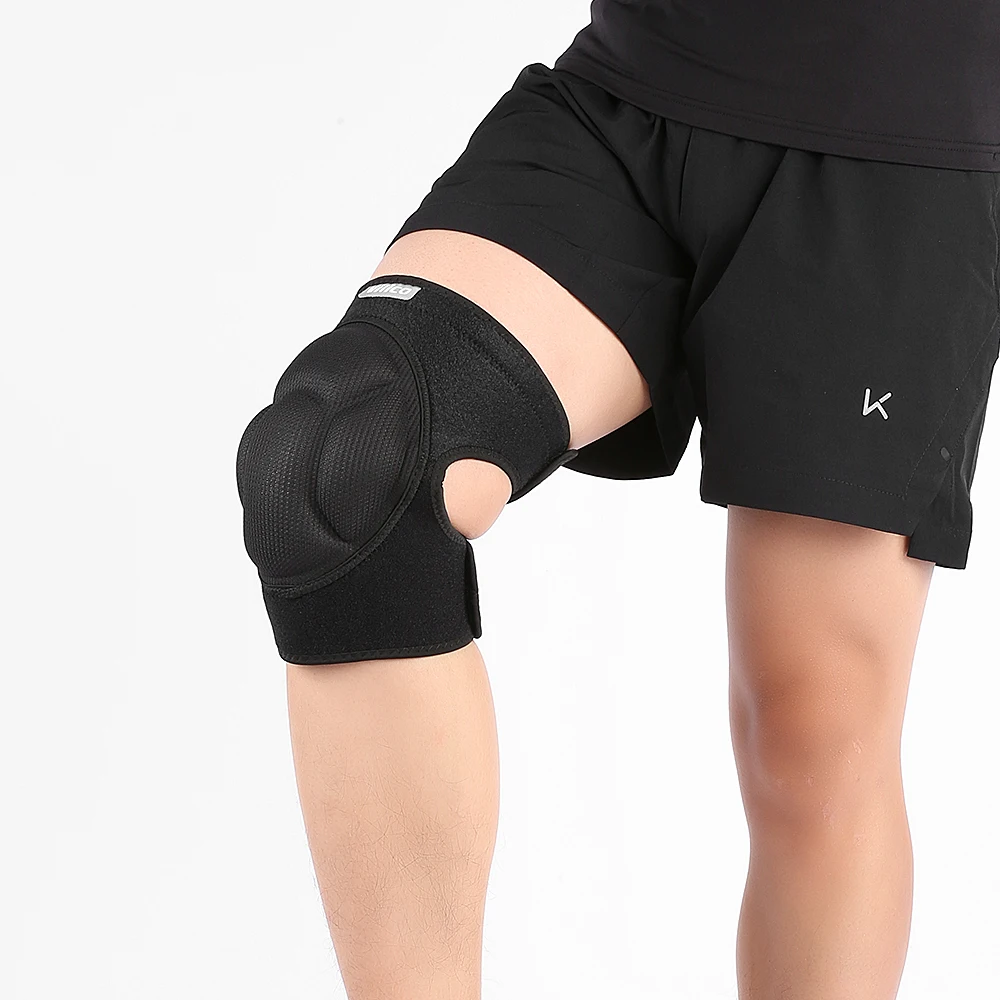 Vilico Collision Knee Pads Fitness Basketball Running Cycling Sports Knee Protection Anti Slip Outer Shell Thickened Knee Pads
