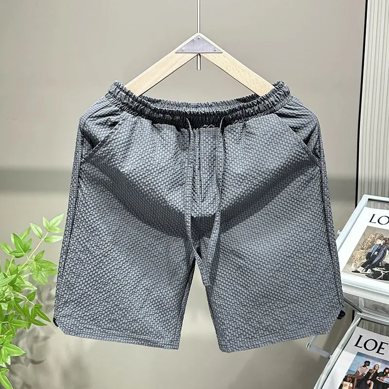 2024 New Arrival Men\'s Summer Shorts Casual Loose Sports Shorts Fashion Trendy Shorts Thin Men\'s Loose Beach Pants Harlan Pants