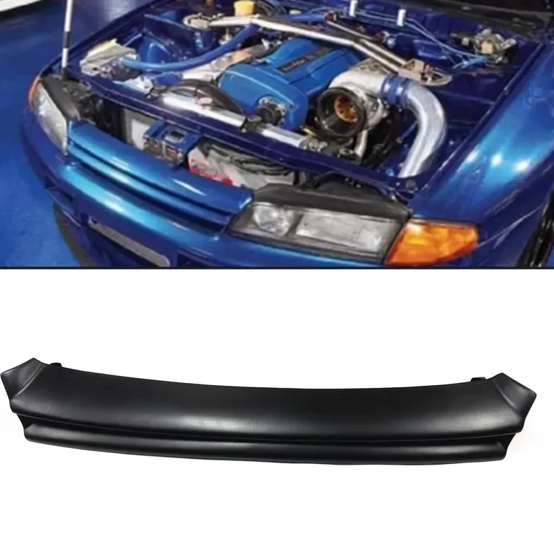 Front Grille Racing Grills For Skyline R32 GTR 1989-1993 Fiberglass/Carbon Fiber Car Upper Bumper Intake Hood Mesh
