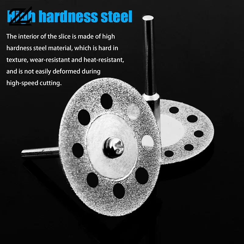 

Diamond Cutting Wheels For Dremel Rotary Tool Tile Cutter 545 Ceramic Glass Stone Masonry Blades Disc Set