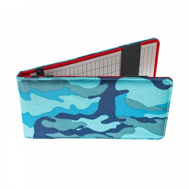 

Y1UC Golf Scorecard Holder Golf Journal Notebook Yardage Book with Pencil Easy to Use