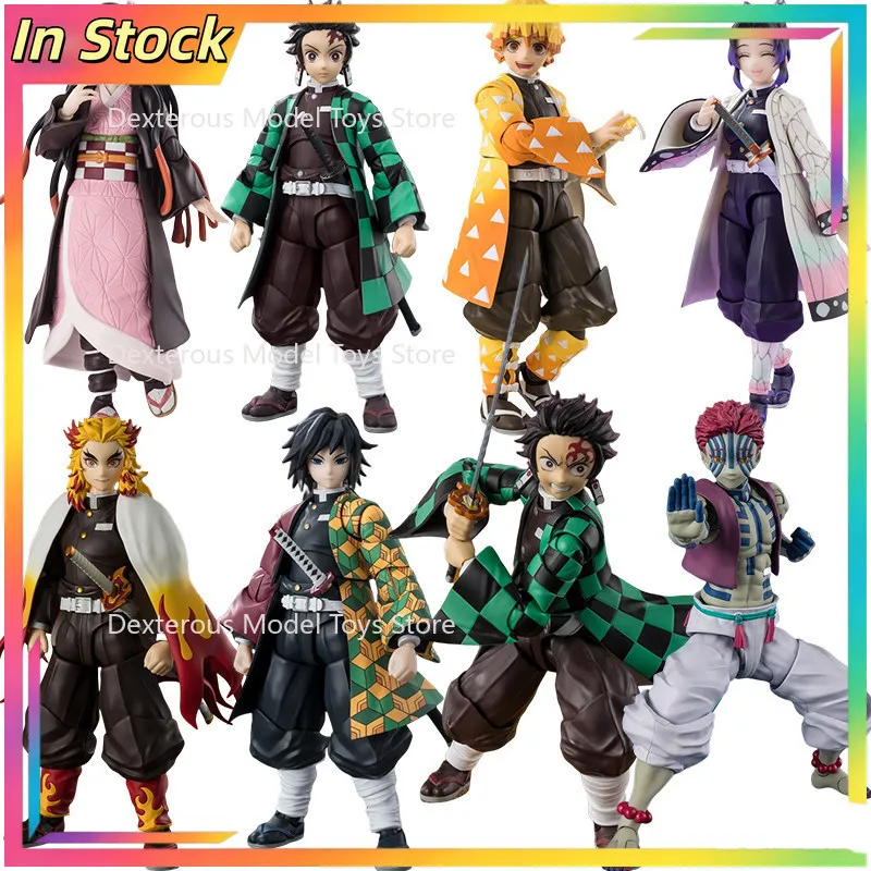 

【 In stock 】 Bandai SHF Demon Slayer Blade Stove Door Charcoal Jiro You Bean Tomioka Yoshiyuki Wozuo Mobile Doll Figure Model To