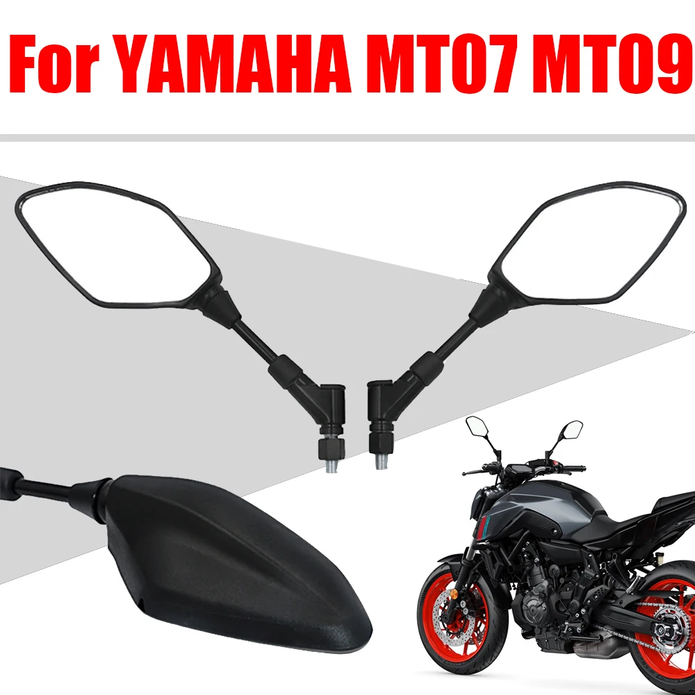 Espejos retrovisores laterales, accesorios para YAMAHA MT07 MT09 Tracer 900 9 GT Tenere 700 MT10 MT03 MT25 MT01 MT 07 09