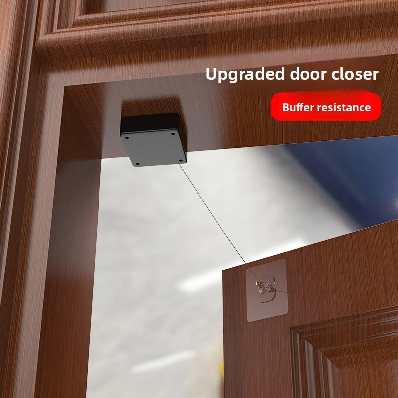 ترقية جديدة التخميد العازلة الباب التلقائي أقرب لكمة الحرة انزلاق الباب التلقائي أقرب متعدد الوظائف الباب أقرب إغلاق #3