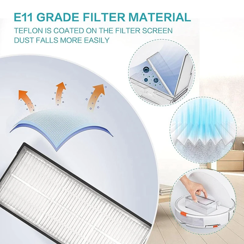 Kit di accessori da 28 pezzi per Xiaomi Roborock S7 Maxv /Plus /Ultra /S7 Pro Ultra /G10S / G10S Pro accessori per aspirapolvere Robot