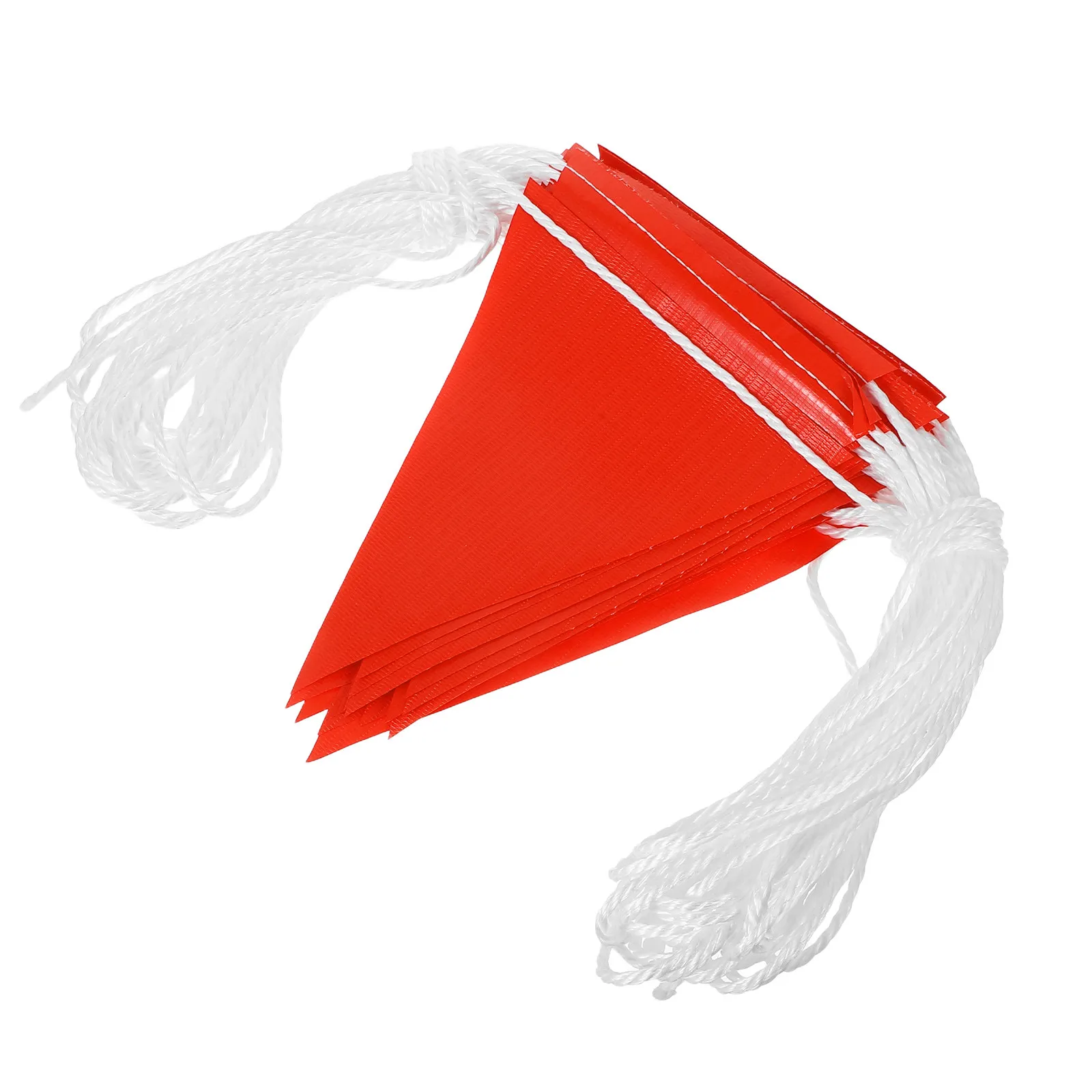 1 Roll Safety Warning Flags High Visibility Red Caution Banner Construction Site Boundary Safety Warning Plastic Traffic Control
