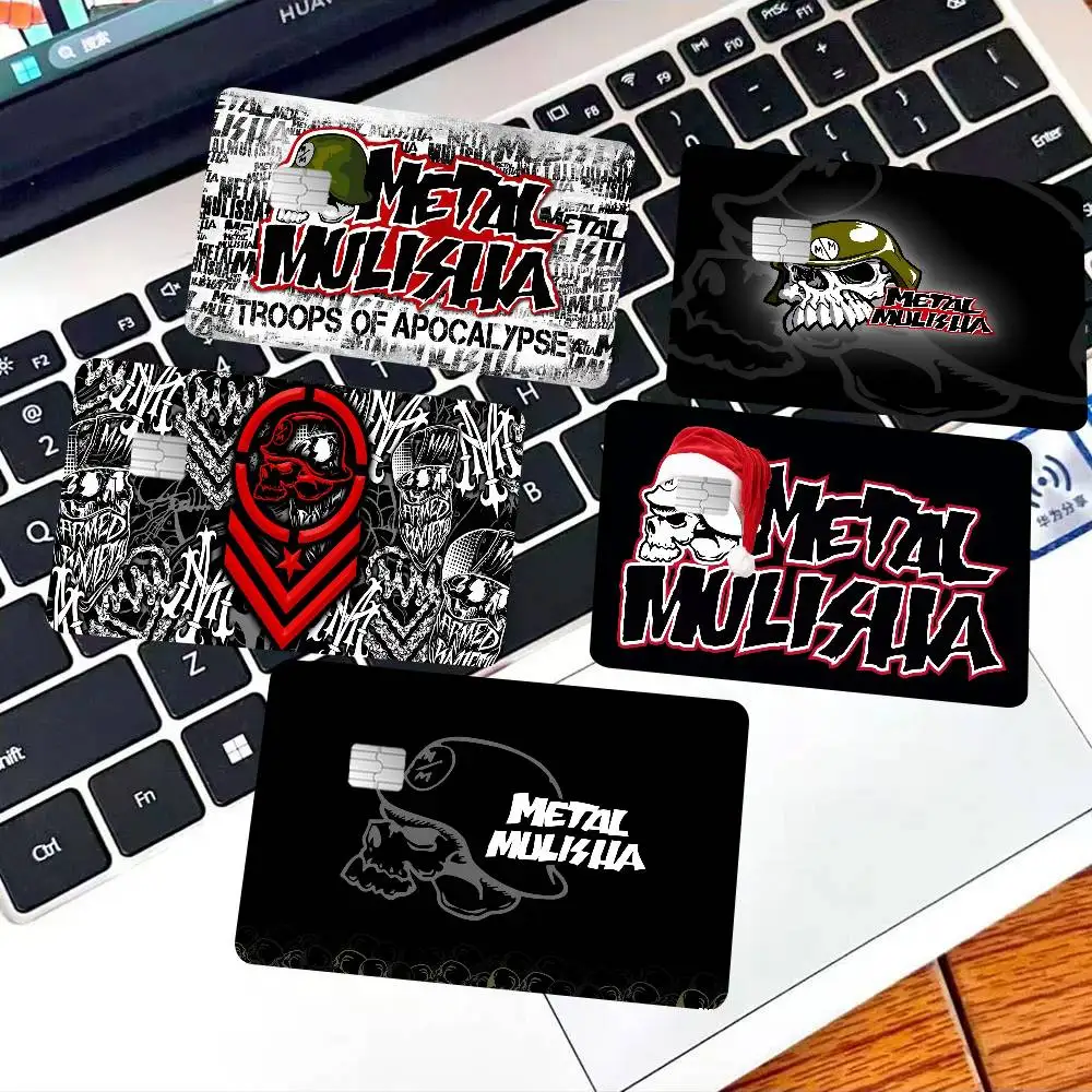 M-Metal M-Mulisha Anime Cartoon Sticker Film Skin for Credit Card Debit Bank Bus Card