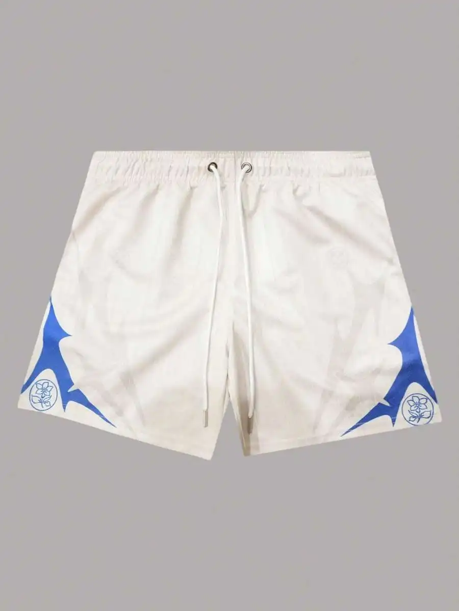 

Mens Printed Casual Shorts For Swimming Surfing Fitness Holiday Waterpark