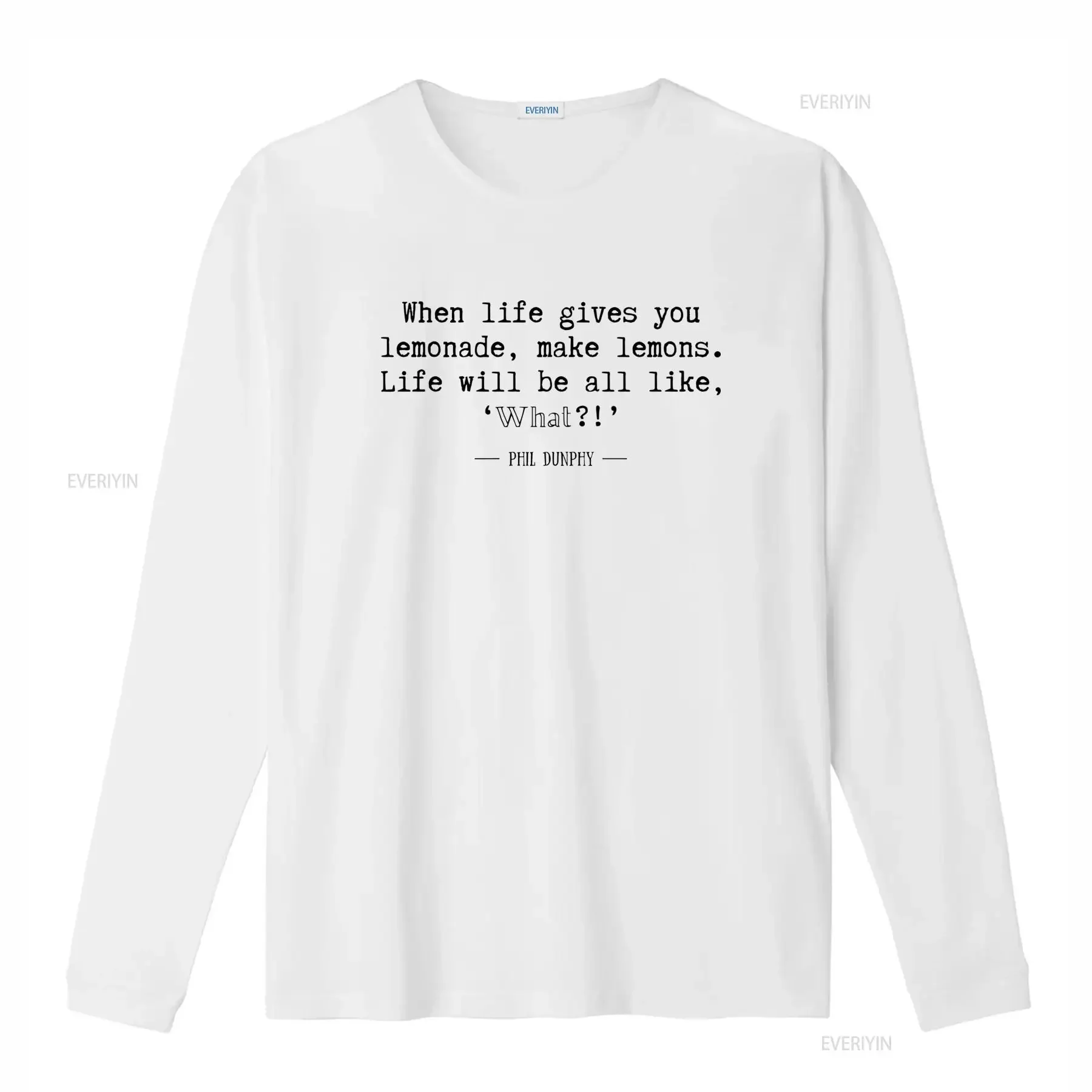 Life and Lemons Phil Dunphy Quotes Modern Family Inspiration T Shirt Inspirational Funny Quote FREE USA SHIPPING vintage