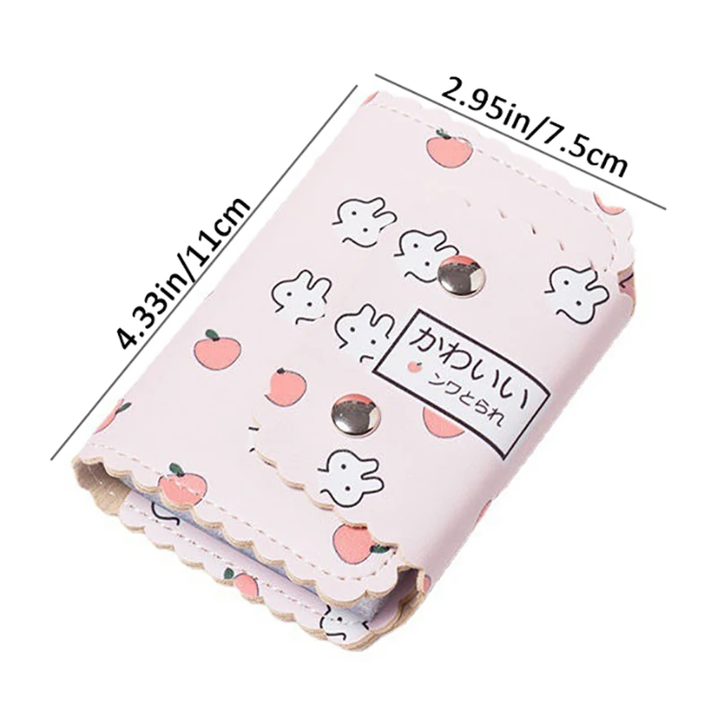 Korean Cute Cartoon Card Bags Multi Cards Slots Anti Rfid Card Wallet ID Credit Card Holder Coin Purse Wallets Bag Organizer