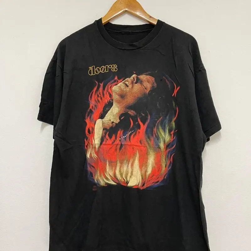 Vintage 90 Äôs Jim Morrison Äú Light My Fire 1991 Rock Music Band T Shirt Tour
