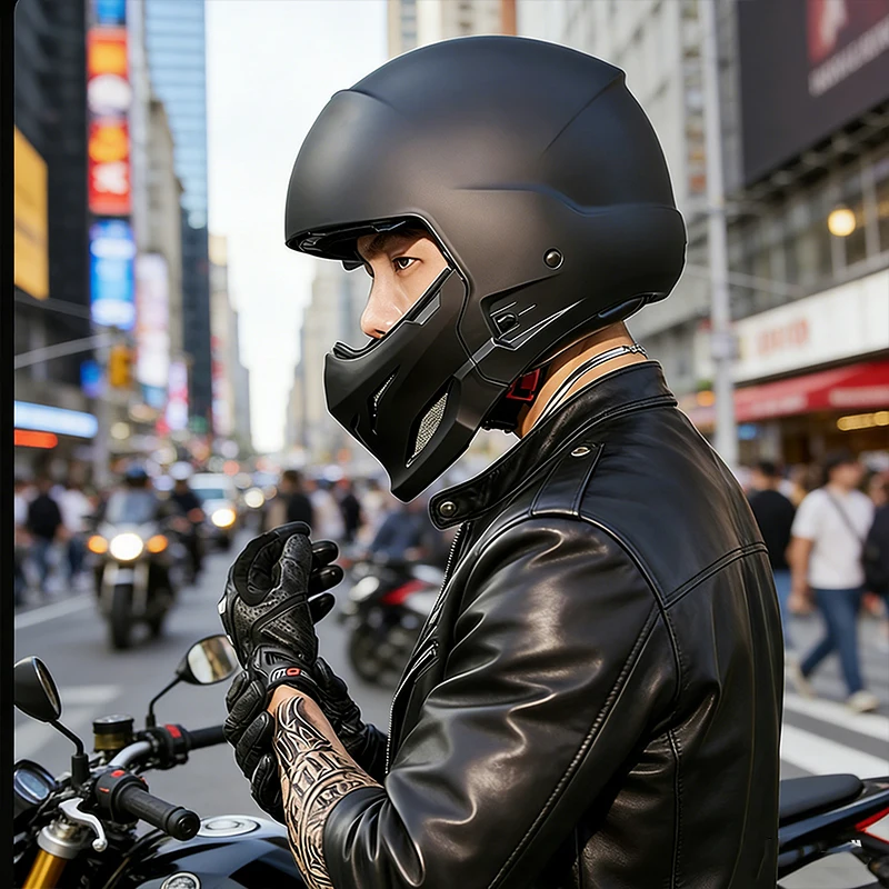 

Шлем скорпиона, съемный универсальный комбинированный шлем, мотоциклетный локомотив, индивидуальный полушлем хищника