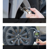 Truck Tire Pressure Gauge Car Tire Manometro High-precision Monitoring Inflation Gun Universal With Inflator Hose