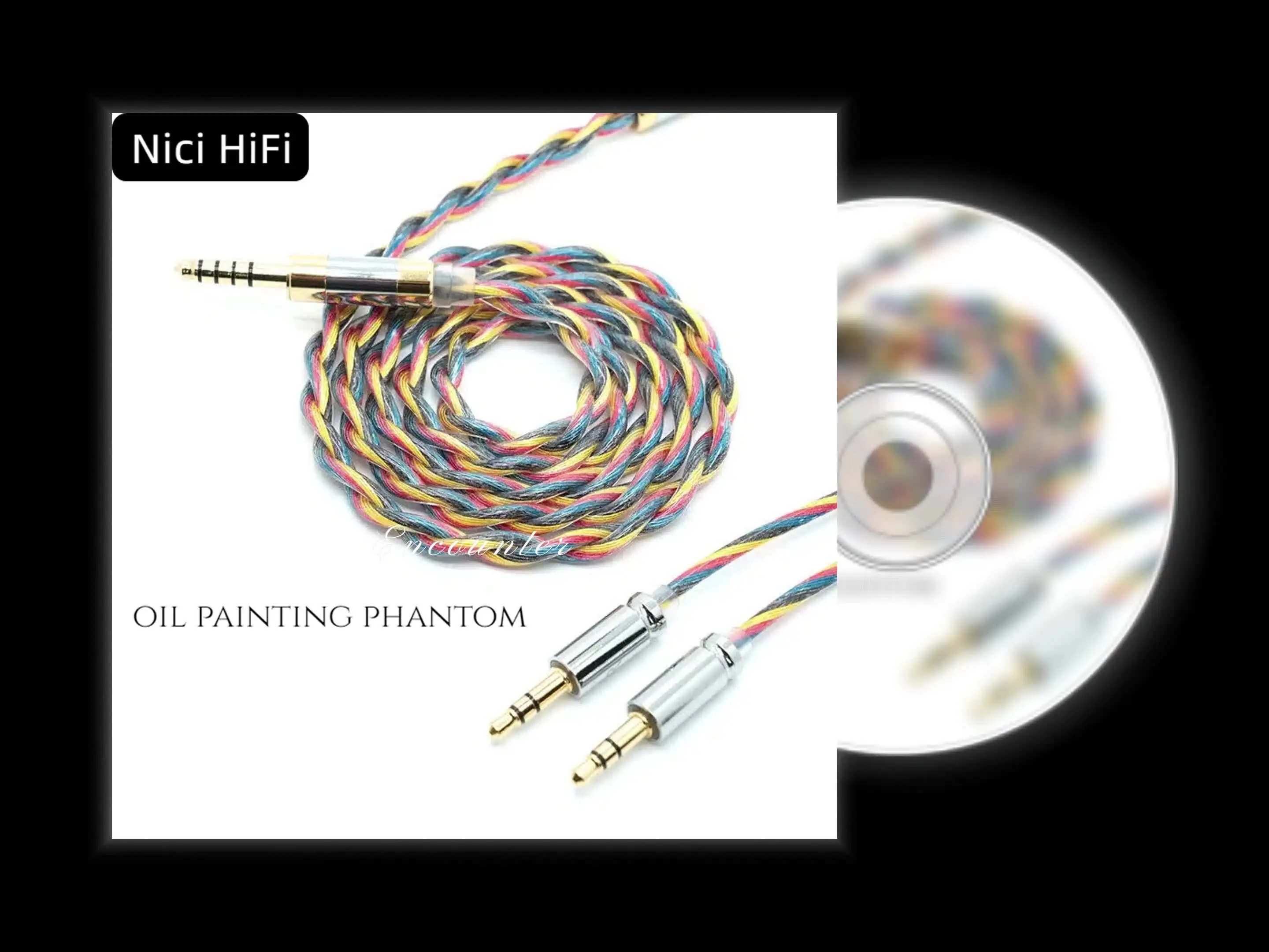 Nici HiFi-52 Litz Upgrade Cable 4.4mm to Dual 3.5mm