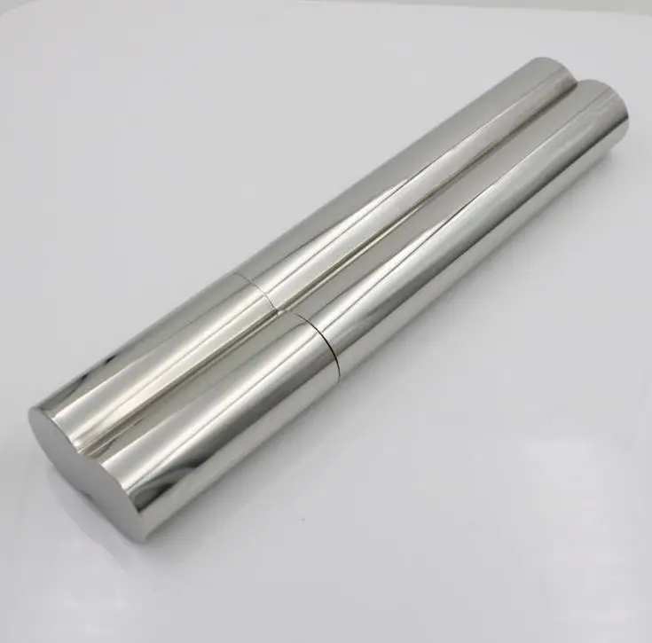 50pcs/lot Fast shipping 2 OZ Stainless Steel Mini Hip Flask With a Cigar Tube Holder