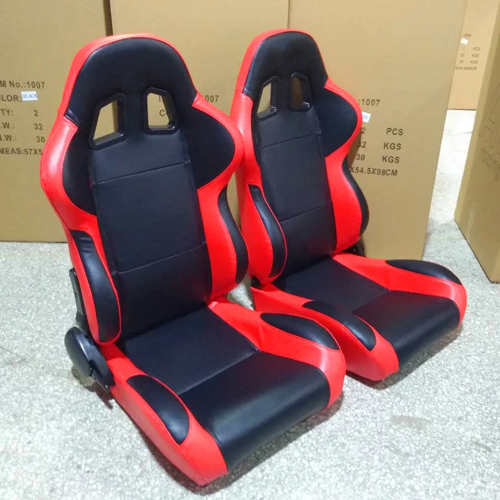 

JBR1002 Универсальное кожаное спортивное ведро для SIM-карты, автомобильные аксессуары, регулируемые гоночные сиденья с карбоновым эффектом