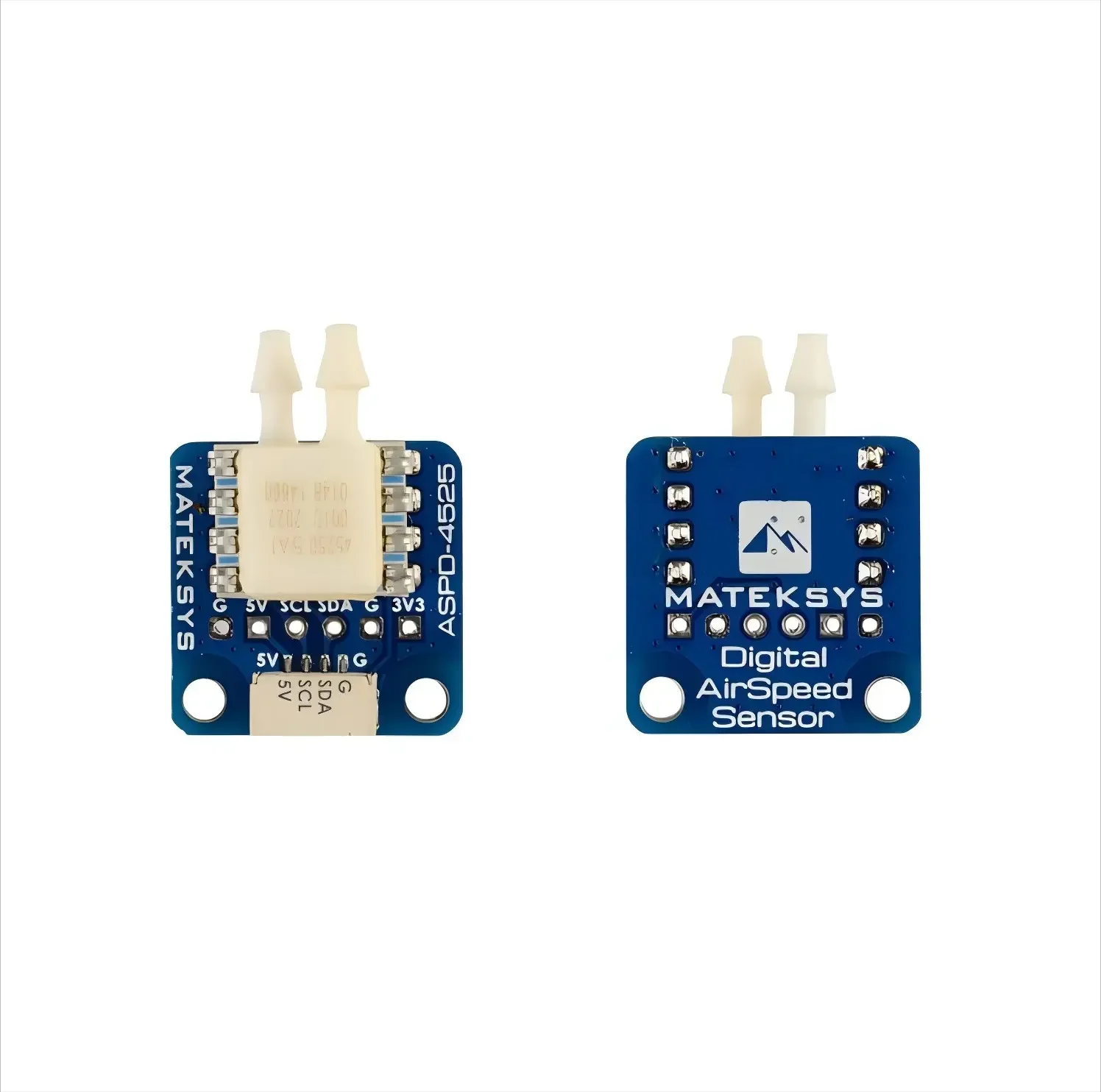 VivaCMatek ASPD-4525 Digital Airspeed Sensor For FPV Drones, RC Planes & Fixed Wing (MS4525DO, I2C, INAV/Betaflight Compatible)