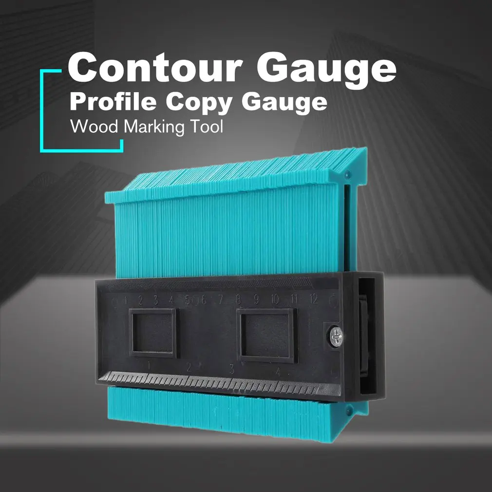 プラスチックプロファイル付きの標準輪郭ゲージ、コピーゲージ、木材マーキングツール、タイルおよびラミネートタイル、一般ツール、12cm